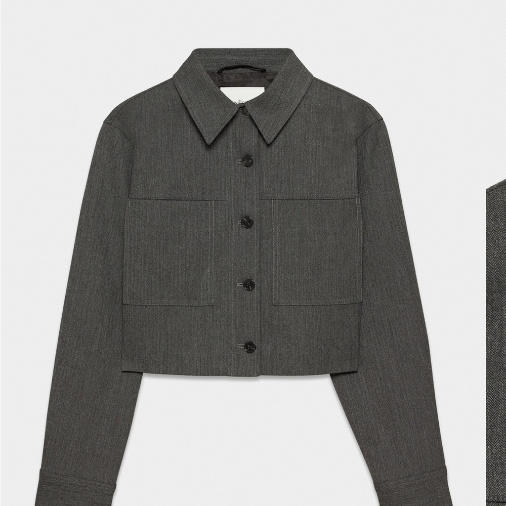 NWT aritzia Wilfred little cropped jacket small